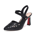 Scarpin Fiorella de Couro - Coleção 2025 (Promoção Pré Black Friday)