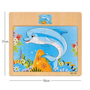 Quebra Cabeça 3D de Madeira